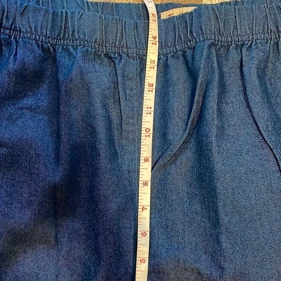 Turtle Bay Women’s stretch elastic waist, pull-on jeans, short length. New - Picture 8 of 8